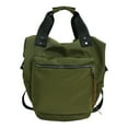 thumbnail image 1 of Schoolbag High Capacity Waterproof Backpack Portable Handle Zipper Closure Knapsack Two-way Carry Great Load Bearing Bag, 1 of 11