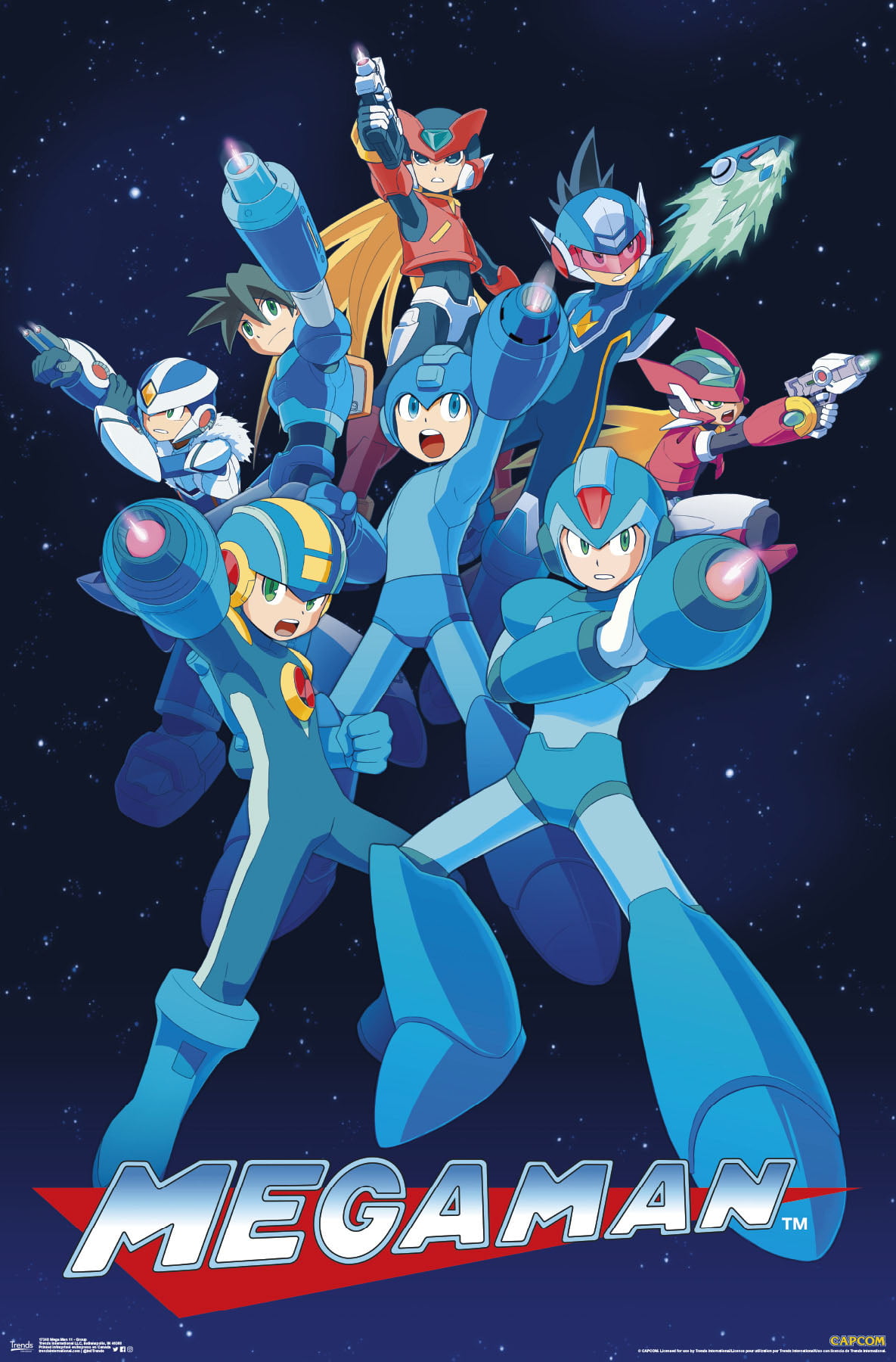 Mega Man 11 Group