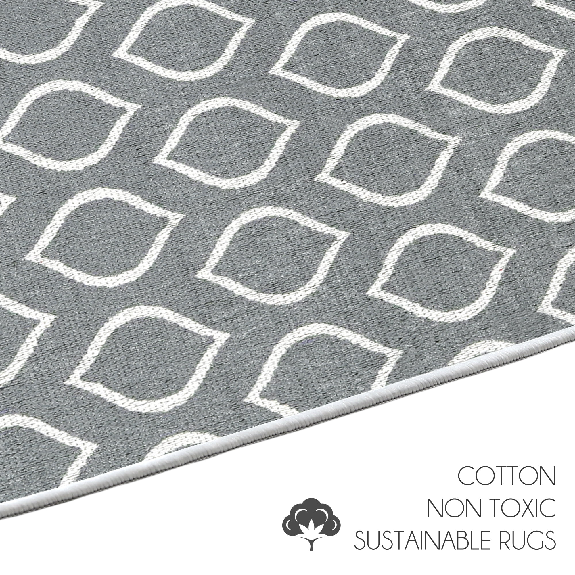 Sussexhome Under Sink Mat - Ultra-Absorbent Cotton Shelf Liners For Kitchen Cabinets - Non-Slip, Waterproof Backing - Machine Washable Surface Protector - Durable Cover, Customizable, Easy To Cut
