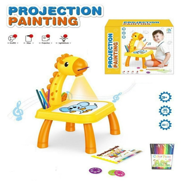 Trace and Draw Projector Toy Kids Drawing Projector Table Child Learning  Desk with Smart Projector with Light Music TP-H - AliExpress