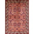 thumbnail image 1 of Ahgly Company Indoor Rectangle Mid-Century Modern Sunrise Orange Oriental Area Rugs, 2' x 3', 1 of 6