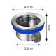 thumbnail image 2 of Tapón de sellado Plug and Play baño ducha piso colador enchufe accesorios de baño, 2 of 9