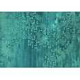 thumbnail image 1 of Ahgly Company Indoor Rectangle Oriental Turquoise Blue Industrial Area Rugs, 6' x 9', 1 of 4