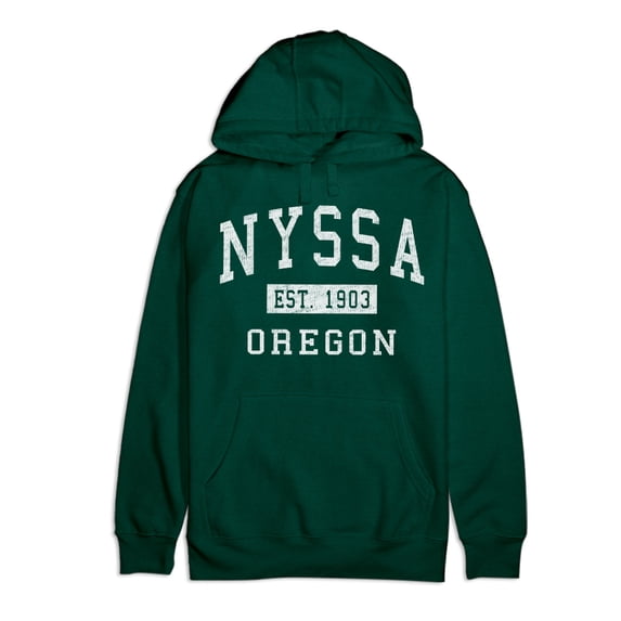 Nyssa Oregon Classic Established Premium Cotton Hoodie