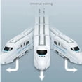 thumbnail image 4 of HLONKKids DIY Simulation High Speed Railway Train Toy Car Electric Sound Light Model Train Educational Toys for Boys Girls Gift, 4 of 8