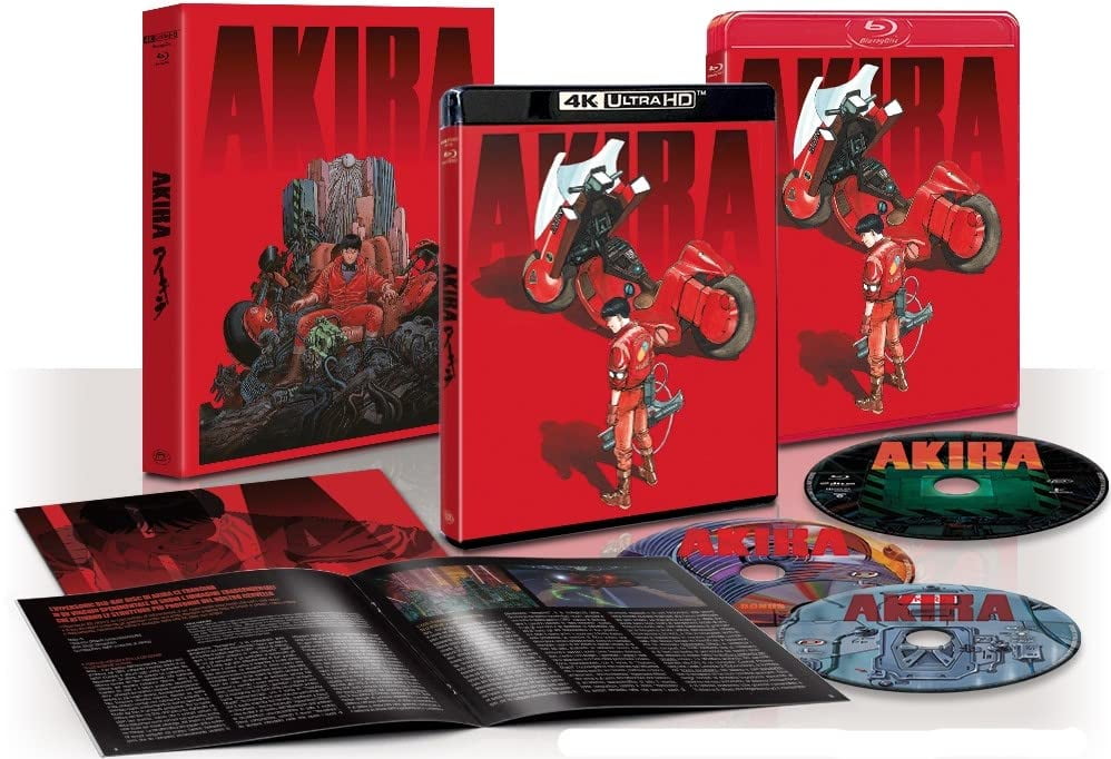 AKIRA 4K ULTRA HD Blu-ray +特典BD +ブックレット Amazon.com
