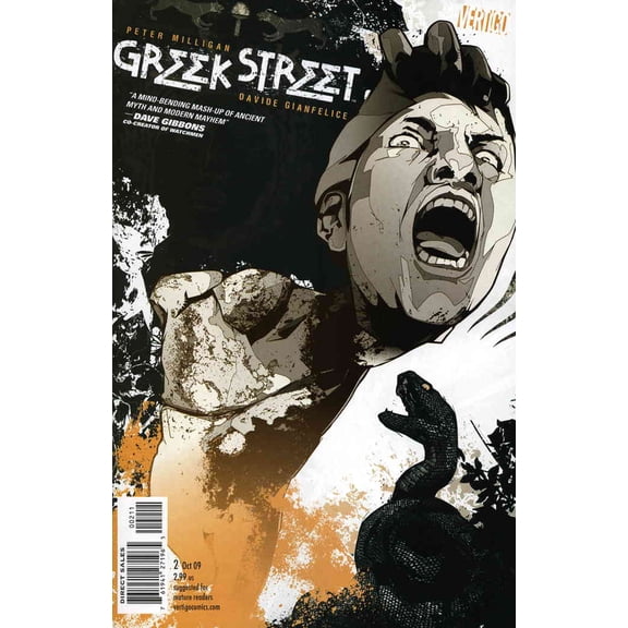 Greek Street #2 VF ; DC/Vertigo Comic Book
