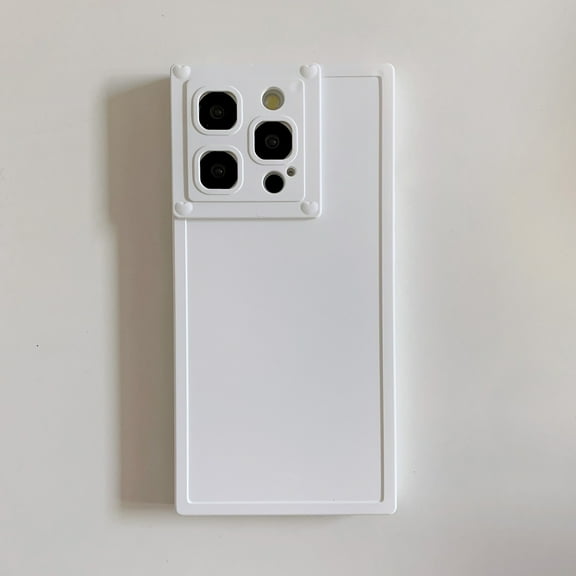 Allytechgroup iPhone 16 Pro Max Case Cover, Ultra-Slim Bumper with Camera Lens Protection Anti-Scratch Shockproof Rugged Phone Case for Apple iPhone 16 Pro Max, White