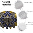thumbnail image 3 of Coolnut Round Tablecloth Style of Psychedelic Mosaic Modern Table Cover for Home Decoration Washable Table Cloth for Dinner Picnic 60in, 3 of 5