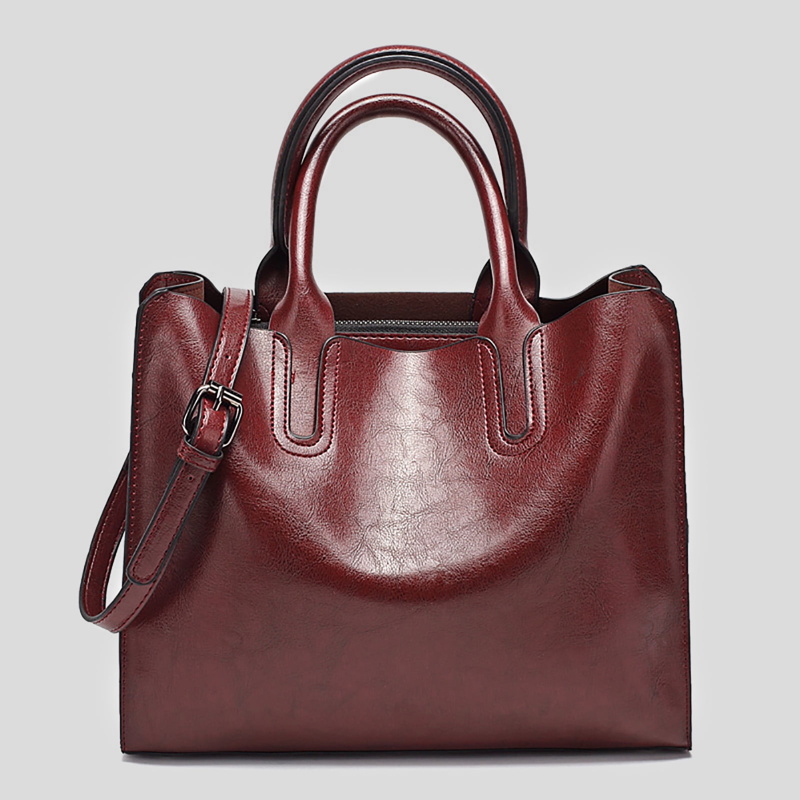 Ladies Women Retro PU Leather Handbag Shoulder Bag Satchel Cross Body Tote Bags 
