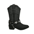 thumbnail image 2 of Roper Girls Dale Heart Snip Toe Cowboy   Mid Calf Boots, 2 of 5