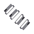 thumbnail image 2 of EeaseMX Conector de reloj de acero inoxidable de 4 piezas, adaptador de reloj inteligente de una sola pieza de metal, accesorio de correa de reloj compatible con Huawei Watch (20 mm), 2 of 7