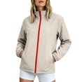 thumbnail image 2 of HAiming Plus Size Jackets for Women Long Sleeve Zip up Solid Color Casual Workout Jackets with Pockets Camping Jackets, 2 of 7