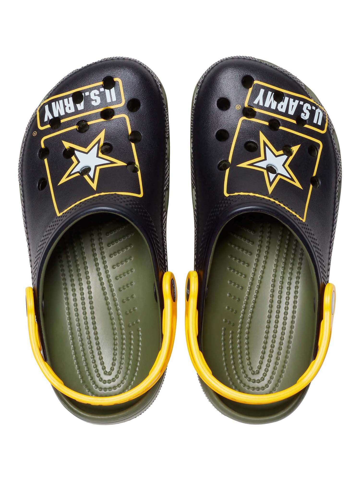 Crocs Men’s and Women’s Unisex Classic US Army Clogs