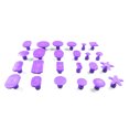 thumbnail image 3 of 24 Uds Pestañas extractoras moradas Labymos, 3 of 8