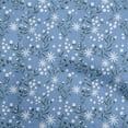 thumbnail image 1 of oneOone Silk Tabby Grayish Blue Fabric Kids Floral Sewing Material Print Fabric By The Yard 42 Inch Wide, 1 of 4