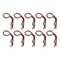 thumbnail image 1 of 10 clips para carrocería RC, pasadores R-Pin para decoración de coche de carreras RC 1/8 1/10 1/12 rojo, 1 of 8