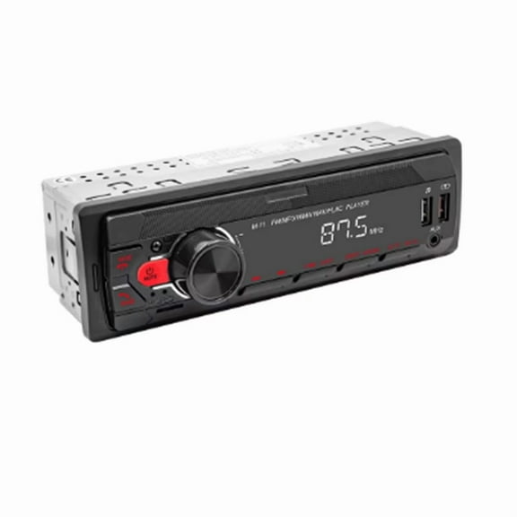 Universal Multimedia Player for Car, 1 Din MP3 Car Radio, Audio Stereo, Bluetooth, Automotive, Colorful Buttons, 1 Din