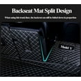 thumbnail image 2 of Trunk Liner Compatible with Mercedes GLE Coupe GLE300 GLE350 GLE450 GLE400 GLE250 2020-Newest Cargo Liner Custom Black, 2 of 5