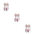 thumbnail image 4 of Sonducket Pendientes bohemios borla en forma de gota de agua ligeros 1 par de joyas colgantes cómodo regalo de cumpleaños para mujeres niñas Type1 NO1, 4 of 6