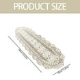 thumbnail image 2 of Aonity Carpet 30*60Cm， Vintage Charm Handmade Crochet Lace Table Runner Elegant Hollow Design for Dining Table Placemats and Home Decor a of Timeless to Your Interior, 2 of 8