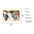 thumbnail image 2 of Equestrienne (At the Cirque Fernando) - From an Original Color Painting by Henri de Toulouse-Lautrec c.1887 - Fine Art Matte Paper Print (Unframed) 24x32in, 2 of 4