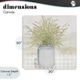 thumbnail image 4 of Stupell Industries French Country Potted Farm Herbs Canvas Art, 30 x 30, by Janice Gaynor, 4 of 8