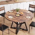 thumbnail image 2 of Mesa de Comedor Redonda Desayunador, Hogar, Oficina para 2-4 Personas 120 x 120 x 76 cm, 2 of 12