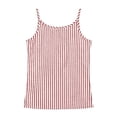 thumbnail image 7 of Gaexia Girls Summer Casual Lightweight Sleeveless Tank Top With Striped Design For Cool Playful Style (Red,11-12 Years), 7 of 7