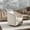 Cream, variant on EMMA + OLIVER Traditional Foam Polyester Steel Swivel Barrel Accent Chair, Gray