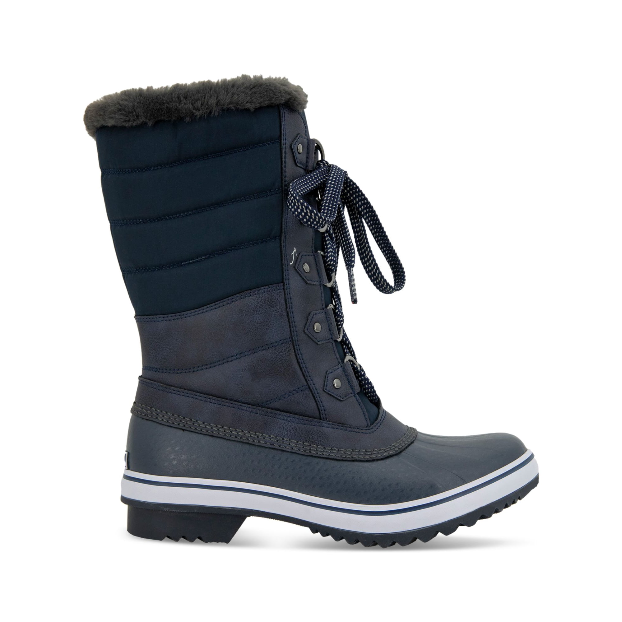 JBU by Jambu Women s Siberia Water Resistant Snow Boot Navy 8 Walmart