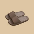 thumbnail image 6 of Unisex Comfortable EVA Slides for Men and Women, Lightweight Waterproof Coffee Brown Indoor Outdoor Slippers with Arch Support,Size 36, 6 of 7