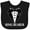 AB-Black, variant on Inktastic Tuxedo Ring Bearer Boys Baby Bib