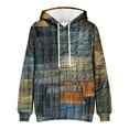thumbnail image 5 of SGFCWSX Sweatshirt for Men with Hood Mens Fleece Graphic Loose Pullover Hoodie Blue Size M, 5 of 5
