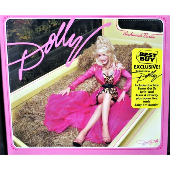 Viva - Dolly Parton, Backwoods Barbie New! Cd 13 Tracks W/ Bonus Baby I'M Burning