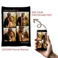 thumbnail image 6 of Custom Blanket with Photos, Personalized Text Customized Blanket for Valentine's Day, Gift for Father Mother's Day, Christmas,30"x40", 6 of 6