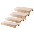 thumbnail image 1 of Cubierta de Sábanas Yuyangstore 4x SPA Camilla de Salón Cosmético con Agujero Camel, 1 of 7