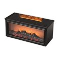 thumbnail image 1 of Wosthever Difusor de chimenea, humidificador de fuego de temporada de Aroma, ofrece luces LED coloridas ajustables que crean Aromaterapia y Aceites Esenciales negro, 1 of 6