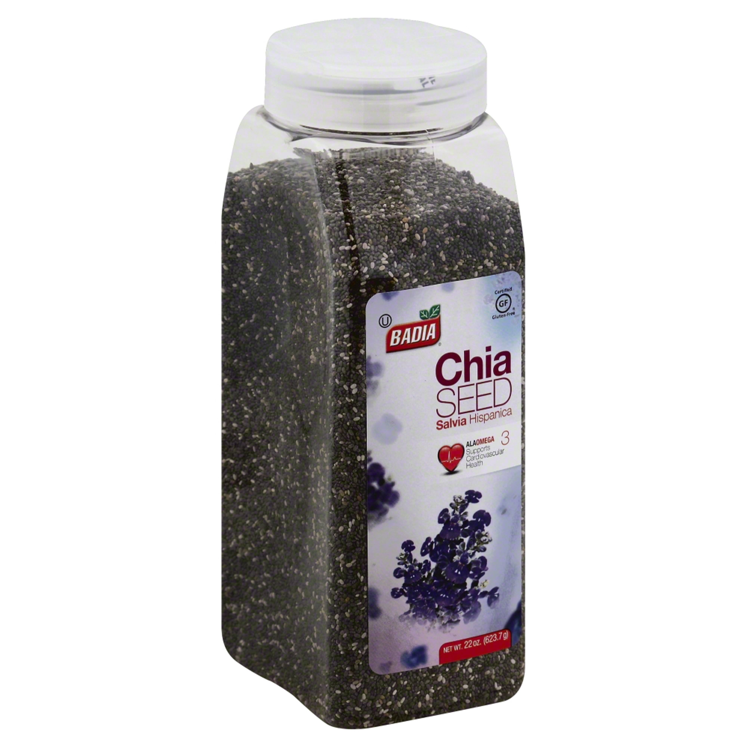 Pack of 4, Badia Chia Seeds, 22 oz