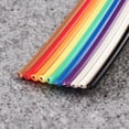 thumbnail image 2 of BESTOMZ Ruban Plat Arc-en-Ciel 5M 10 Broches Câble IDC, 2 of 5