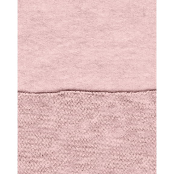 Sweatshirt Cotton Fleece BABY PINK Fabric