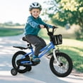 thumbnail image 2 of OLAKIDS Kids Bike, 12 14 16 18 Inch Toddlers Bike with Training Wheels Adjustable Seat and Handlebar, Handbrake and Coaster Brake, Children's Bicycle for Boys Girls, 2 of 8
