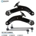 thumbnail image 2 of ECCPP Front Lower Control Arm And Ball Joint Front Sway Bar End Link Fit 2007-2012 for Nissan Sentra 4pcs K620374 K620373 K750096, 2 of 7