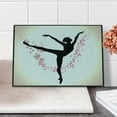 thumbnail image 2 of Ballet Cutting Board, Silhouette of a Woman Ballet Dancer on Stage with Soft Paintbrush Marks, Decorative Tempered Glass Cutting and Serving Board, in 3 Sizes, by Ambesonne, 2 of 5