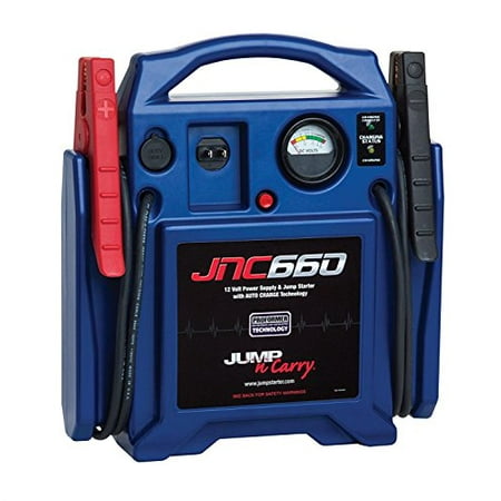 Jump-N-Carry JNC660 1700 Peak AMP 12 Volt Lead-Acid Jump Starter