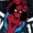 NAVY, variant on Marvel Spider-Man - Peter Parker - Men's Long Sleeve Graphic T-Shirt