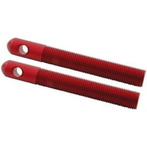 Allstar Performance Alum Hood Pins 1/2in 1/4in Holes Red 2pk