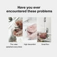thumbnail image 4 of sanitation Flexible Faucet Extender High Pressure Water-saving Tap Extension Spray Shower Nozzle Adapter Bathroom Accessory No.07 1Set, 4 of 6