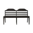 thumbnail image 2 of Paradise Valley Ladder Back Bench in Saddle Brown, 2 of 9