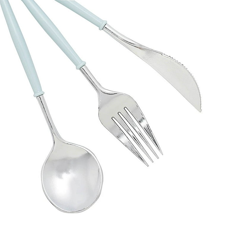 Party Tableware Plastic Forks Spoons Knives, Cutlery (GD-PS004